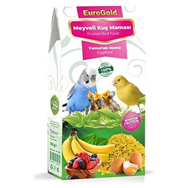 Eurogold 100 Gr Yumurtalı Meyveli Kuş Maması - Görsel 2