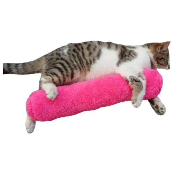 Tineke Kedi Otlu 30 Cm Uyku Sarılma Oyuncağı - Görsel 6