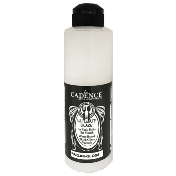 Cadence Ultimate Glaze Kalın Sır Vernik 250 Ml Parlak - Görsel 5