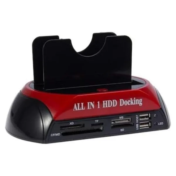 Codegen Alüminyum Usb3.0 3.5-2.5 HDD Sata 3 Port USB Hub Dock İstasyonu - Görsel 10