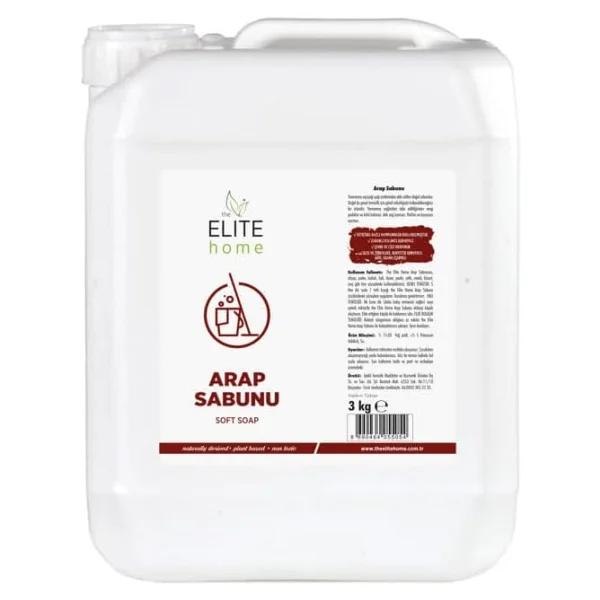 The Elite Home Arap Sabunu Sıvı Parfümsüz 3 Kg - Görsel 2