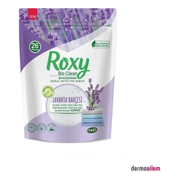 Dalan Roxy Bio Clean Lavanta Bahçesi Toz Sabun 800 Gr - Görsel 6