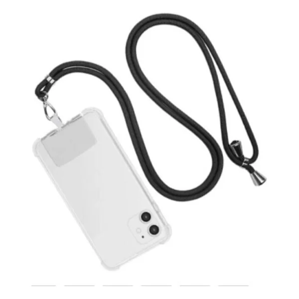 Zore Cep Telefonu Kumaş Halat İp 140 Cm - Lila - Görsel 3
