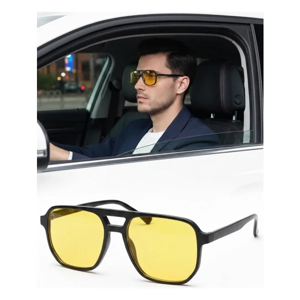 Vipfoni Unisex Gümüş Damla Silver Cerceve Gözlük - Görsel 5