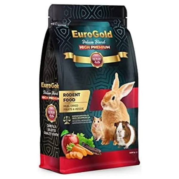 EuroGold Kurutulmuş Sebzeli Tavşan Yemi, Doğal İçerik, 750 Gr 3lü paket - Görsel 3