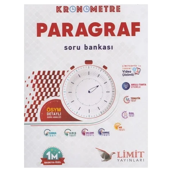Limit Yayınları Kronometre Paragraf Soru Bankası - Görsel 3