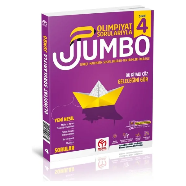 Model Eğitim Yayınları 4. Sınıf Jumbo Tüm Dersler Deneme - Görsel 3