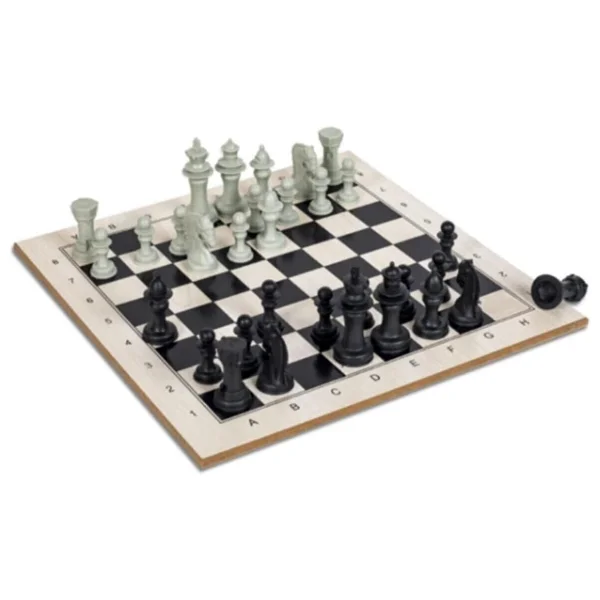 Mıknatıs Taşlı Ahşap Katlanabilir Kutulu Satranç Oyunu 12.5 Cm G610 - Görsel 9