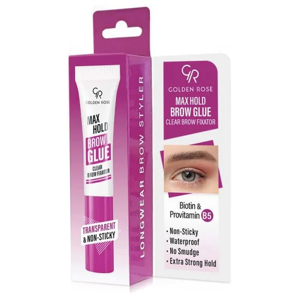 Golden Rose Max Hold Brow Glue Şeffaf Kaş Sabitleyici - Görsel 5