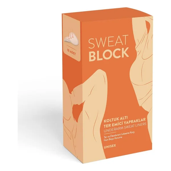 Sweat Block Koltuk Altı Ter Pedi Ter Emici Yapraklar 2'li Set - Görsel 5