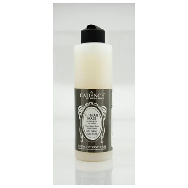 Cadence Ultimate Glaze Kalın Sır Vernik 250 Ml Parlak - Görsel 4