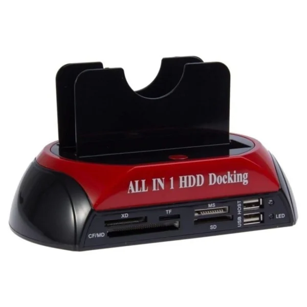 Codegen Alüminyum Usb3.0 3.5-2.5 HDD Sata 3 Port USB Hub Dock İstasyonu - Görsel 8
