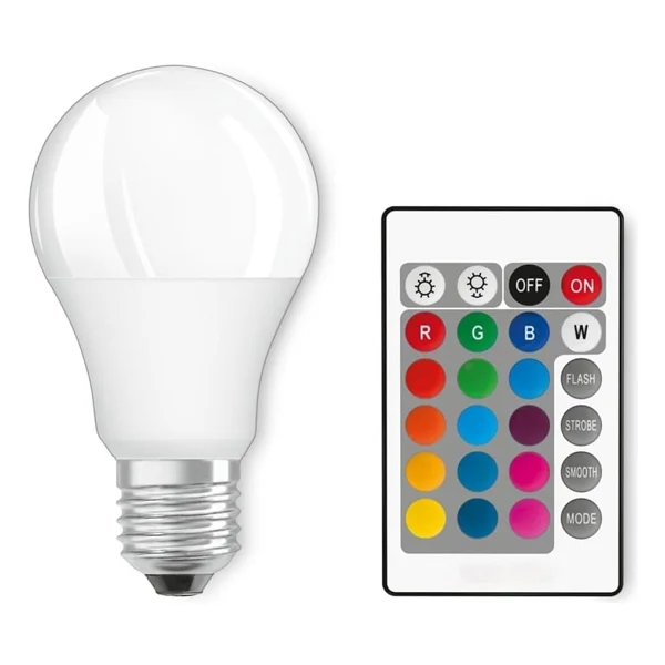 Powermaster OM-30 Bluetooth Müzik Çalar Kumandalı RGB LED Ampul - Görsel 4