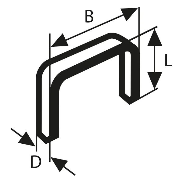 Rapid Zımba teli Tip BMN, 6 mm zımba, 1.080 adet, Bosch, Metabo ve Novus el ve elektrikli zımba makineleri için ince tel kıskaçlar - Görsel 8