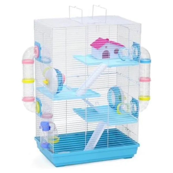 Zampa Galaxy Hamster Kafesi 50x30x15cm - Görsel 4