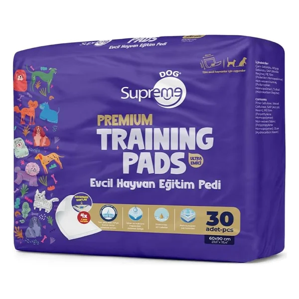 M-Pets Sakinleştirici Özellikli 15'li Köpek Çiş Eğitim Pedi 45x60cm - Görsel 10
