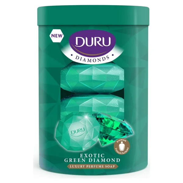 Duru Exotic Green Diamond 4x90 Gr Sabun - Görsel 9
