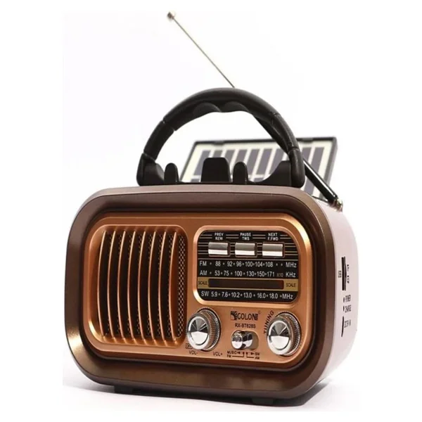 Meier M-110bt USB Sd Bluetooth Nostaljik Fm Radyo - Görsel 4