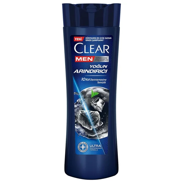 Clear Men Yoğun Arındırıcı 350 ml Kepek Şampuanı - Görsel 2