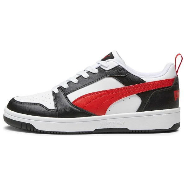 Puma Rebound V6 Low 392328-52 Beyaz-Siyah-Kahverengi Spor Ayakkabı - Görsel 9