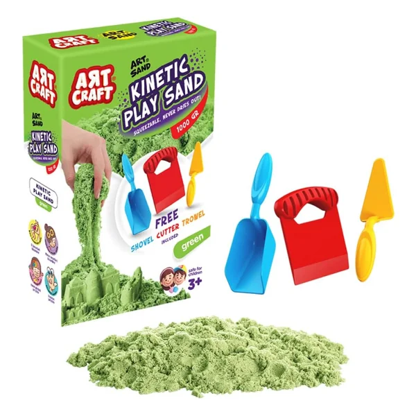Crafy Streç Naturel Oyun Kumu 200 Gr - Görsel 4