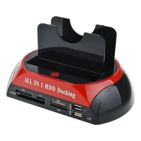 Codegen Alüminyum Usb3.0 3.5-2.5 HDD Sata 3 Port USB Hub Dock İstasyonu - Görsel 9