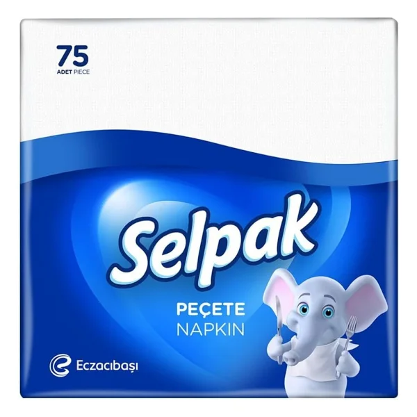 IKEA Fantastisk kağıt peçete, beyaz, 50 adet - 24 X 24 cm, Einzelpackung - Görsel 8