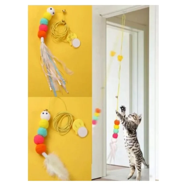 Tineke Kedi Otlu 30 Cm Uyku Sarılma Oyuncağı - Görsel 7