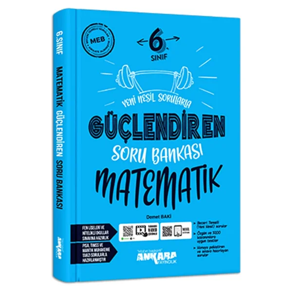 Hız Yayınları 6. Sınıf Matematik Haftalık Kazanım Denemeleri - Görsel 8