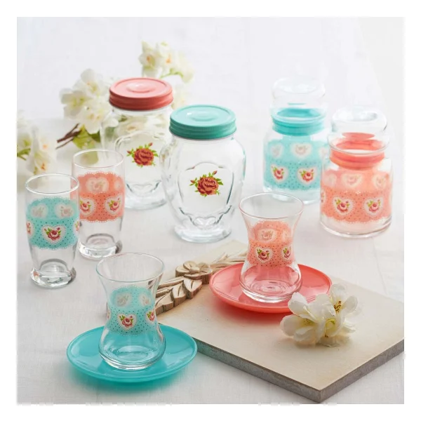 Lav Cupcake Mini 12'li Çay Seti - Görsel 4