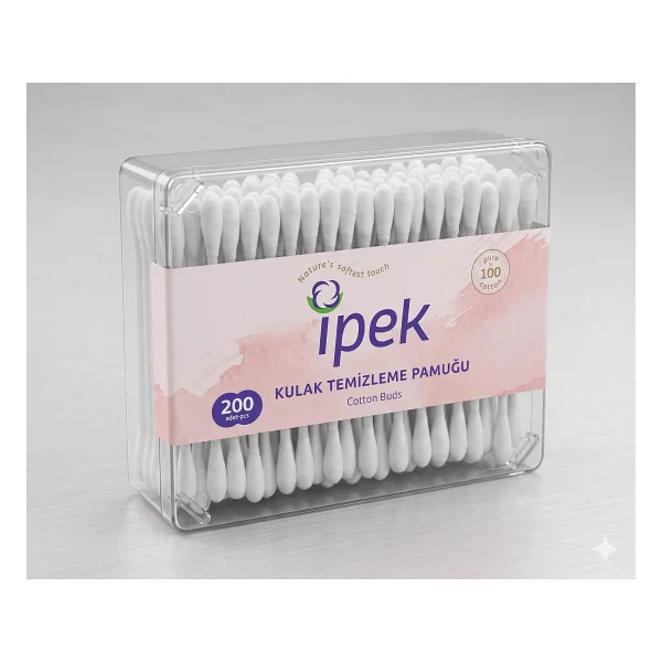 Lux Pamuklu 60 Adet Bebek Kulak Çubuğu - Görsel 7