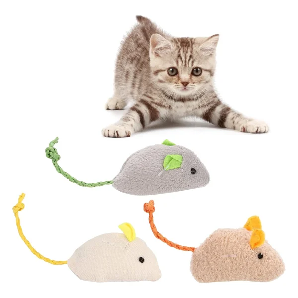 Tineke Kedi Eğitim Oyun Faresi Sesli 2 Adet - Görsel 2