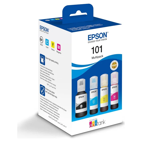 Epson C13t03v64a T101 4 Renkli Set Kartuş Mürekkebi - Görsel 5