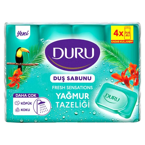 Duru Exotic Green Diamond 4x90 Gr Sabun - Görsel 10