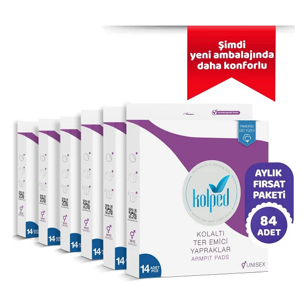 Sweat Block Koltuk Altı Ter Pedi Ter Emici Yapraklar 2'li Set - Görsel 7