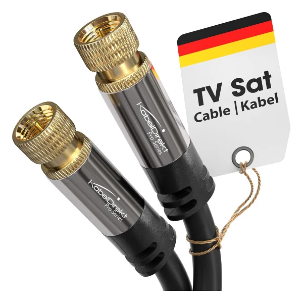 Herz Rg6u6 100 M Uydu Anten Kablosu - Görsel 8
