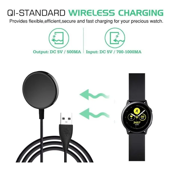 Microcase Samsung Galaxy Watch 8 44mm Manyetik Şarj Kablosu -Al2414 - Görsel 8