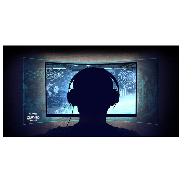 MSI Optix G24C4 23.6" 1 ms Full HD Curved 144 Hz Oyuncu Monitörü - Görsel 8