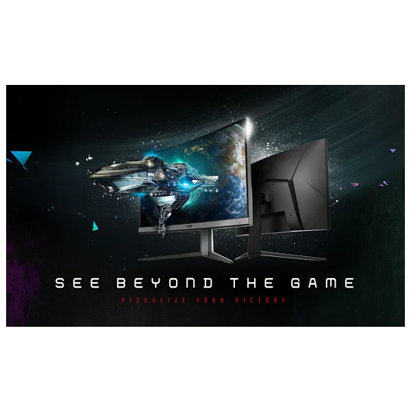 MSI Optix G24C4 23.6" 1 ms Full HD Curved 144 Hz Oyuncu Monitörü - Görsel 7