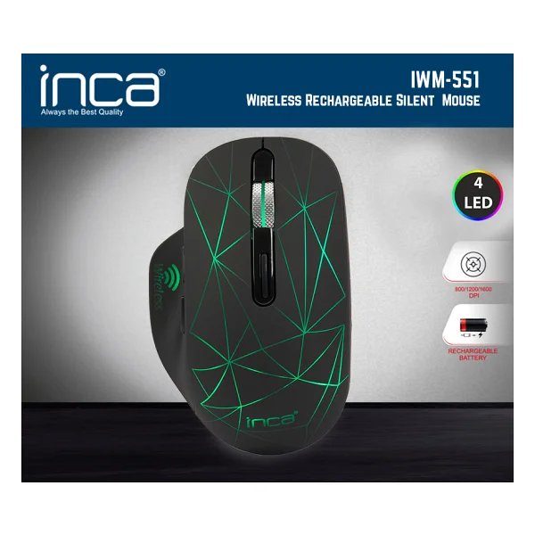 Inca Iwm-551 Kablosuz Optik Mouse - Görsel 7
