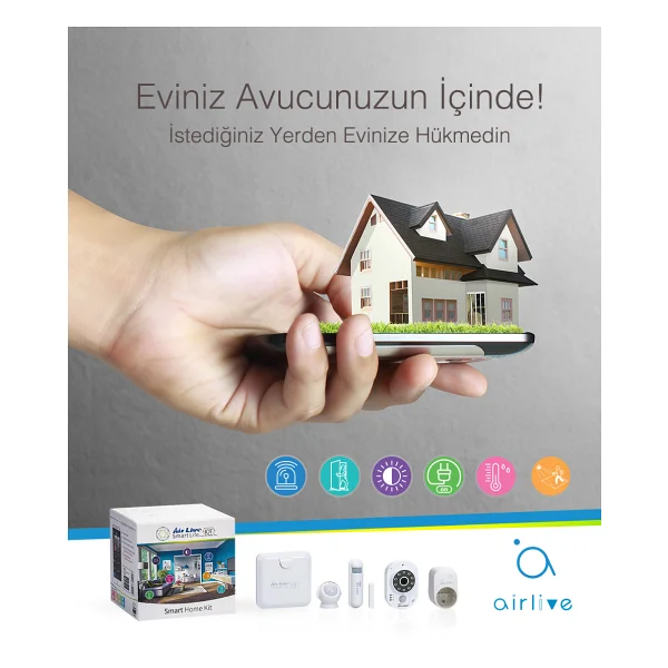 Airlive Al-Sk-104 Akıllı Ev Güvenlik Sistemi - Görsel 10