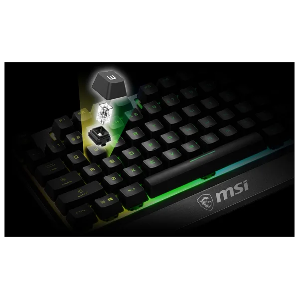 MSI Vigor GK30 RGB Kablolu Oyuncu Klavyesi - Görsel 7