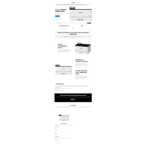 Canon İ-Sensys Lbp233dw Wi-Fi Mono Lazer Yazıcı - Görsel 5