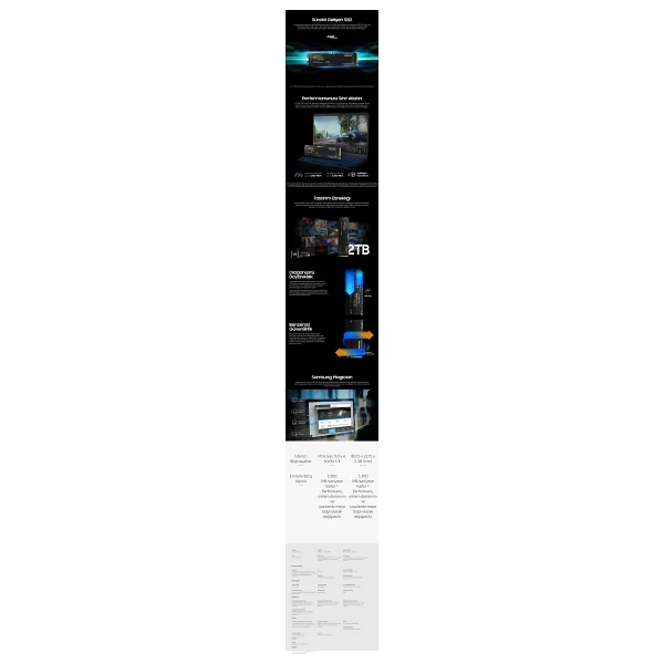 Samsung 970 Evo Plus Mz-V7s2t0bw Pcı-Express 3.0 2 TB M.2 SSD - Görsel 5