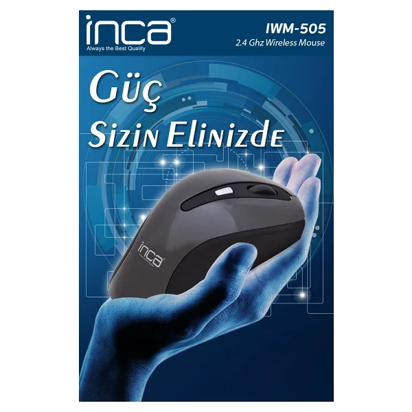 Inca Iwm-505 Wireless Lazer Mouse - Görsel 6