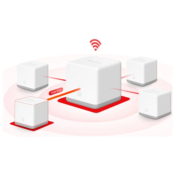 Mercusys Halo S3 1 Port 300 Mbps 2'li Router - Görsel 8