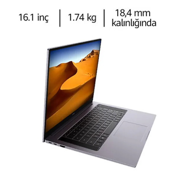 Huawei Matebook D16 Ryzen 5 4600h 16 GB 512 GB SSD Radeon Graphics 16.1" Full HD Notebook - Görsel 10