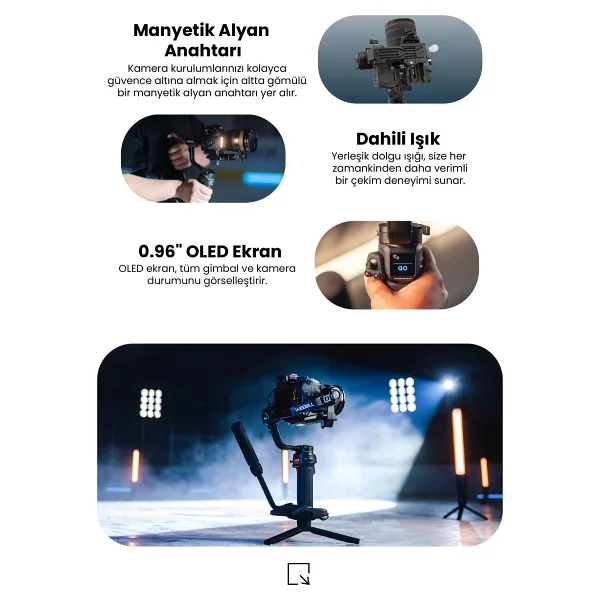 Zhiyun Weebill 3 Gimbal - Görsel 7