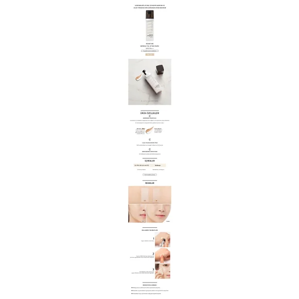 Missha M Signature Wrinkle Fill Up No. 23 Natural Beige Spf 37 Pa++ 44 Gr Bb Krem - Görsel 7