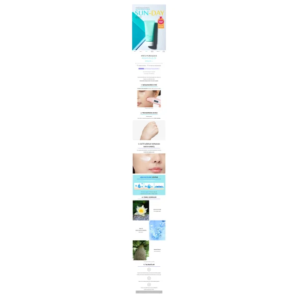 Missha Pure Block Aqua 50 Ml 50 Faktör Güneş Kremi - Görsel 8